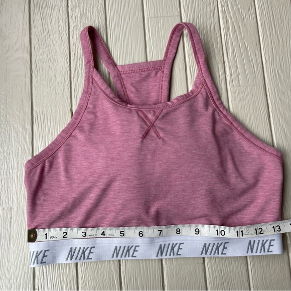 Nike Dri Fit Swoosh Classic Support Training Bra Size Large - Picture 3 of 9